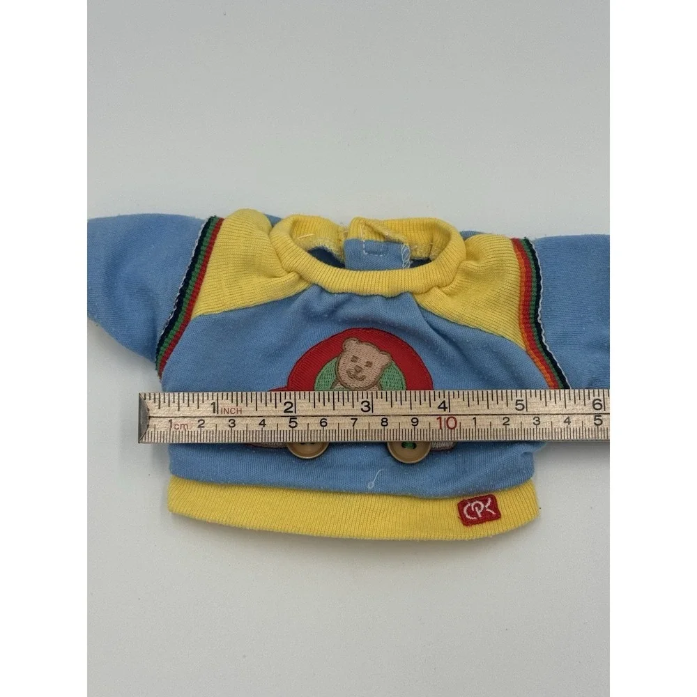Vintage Cabbage Psych Kids Shirt Blue With Red Car & Yellow‎ Trim